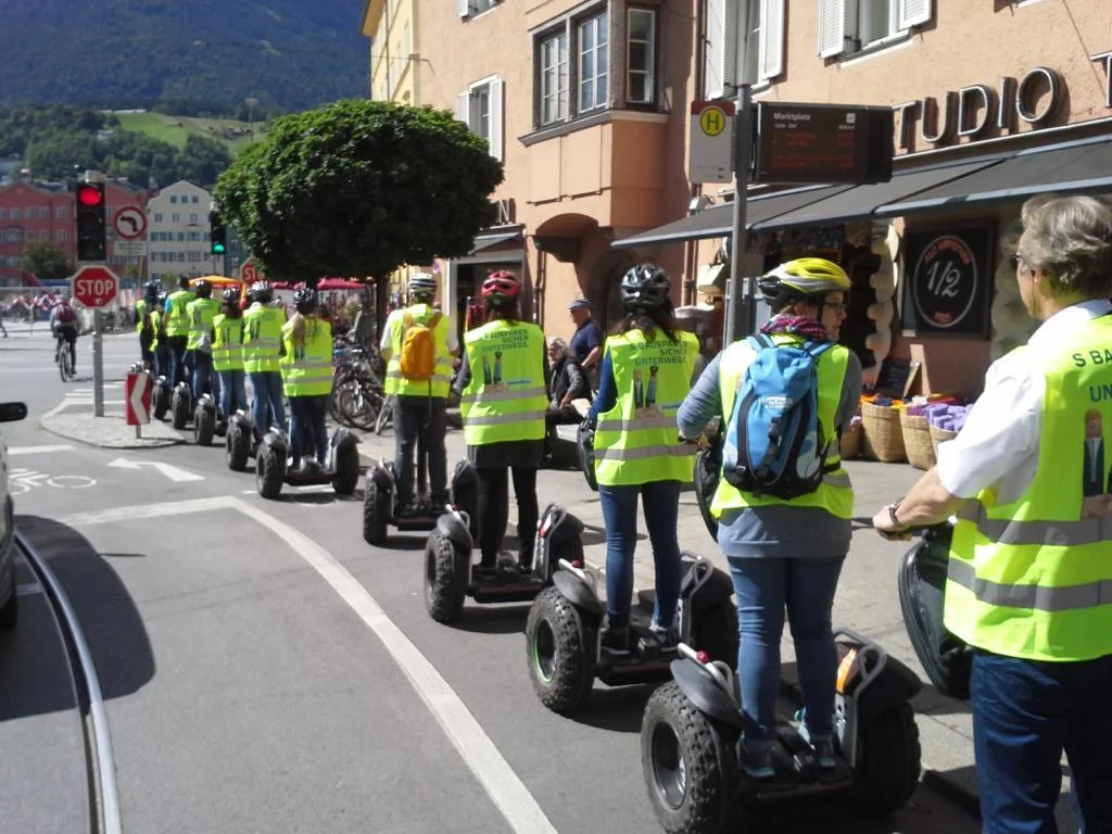 Segway Stadttour in Innsbruck mit Brunch auf der Bergisel Schanze