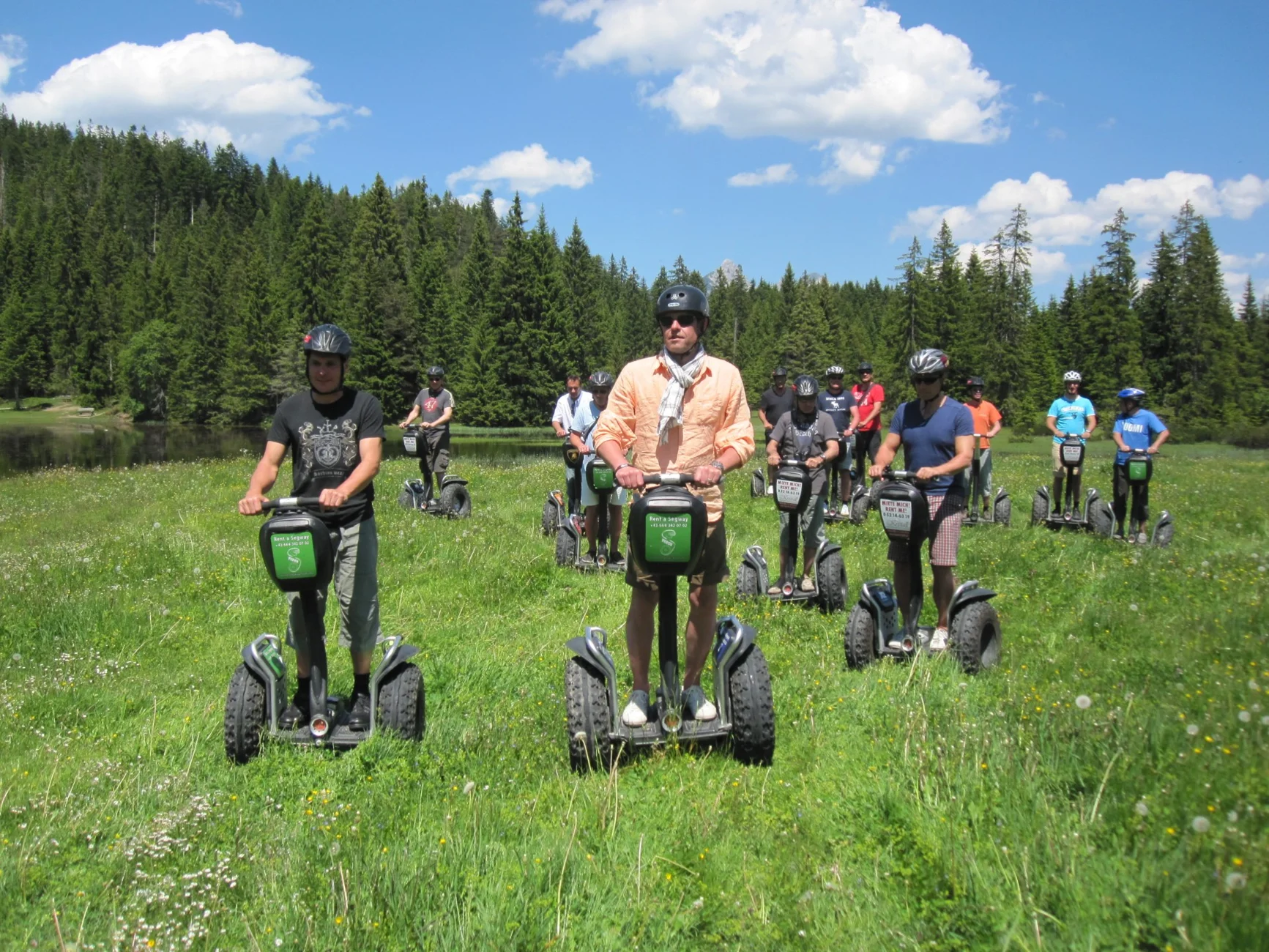 Gemeinsam unterwegs mit Segway Tirol